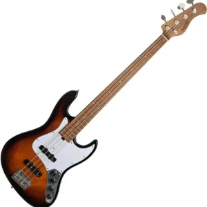 Must-Have Sadowsky MetroExpress 21-Fret Vintage J/J Bass V2 4-String (PF) - tobacco sunburst transparent