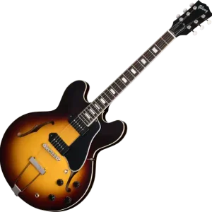 Gratis Retour Gibson ES-330 - tobacco sunburst