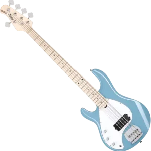 Sterling by musicman Stingray Ray5H 5-String LH (MN) - chopper blue Direct Verzonden