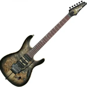 Uitverkoop Ibanez S1070PBZ CKB Premium - charcoal black burst