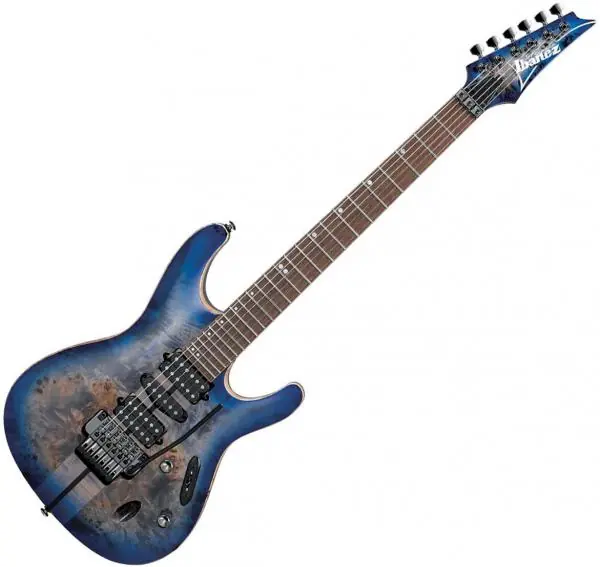 Laatste Versie Ibanez S1070PBZ CLBPremium - cerulean blue burst