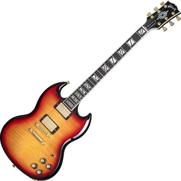 Gibson SG Supreme - fireburst Flitsaanbieding
