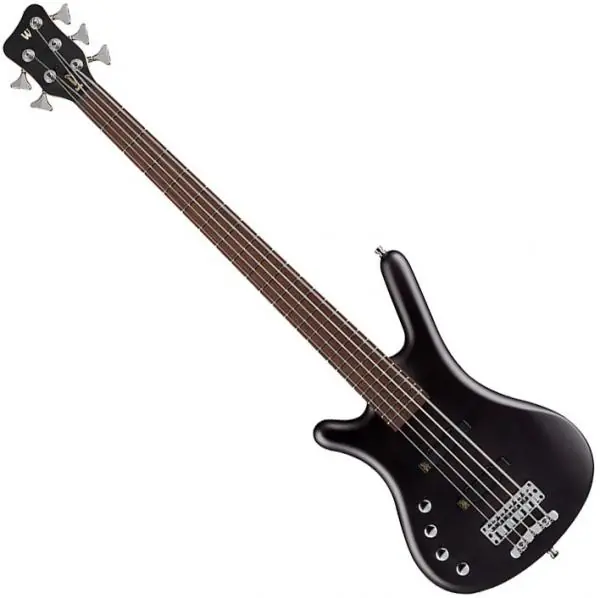 Lage Kosten Warwick Rockbass Corvette Basic 5-String LH - nirvana black trans. satin