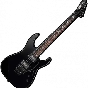 Hoge Kwaliteit Esp Custom Shop Kirk Hammett KH-2 Neck Thru Body (Japan) - black