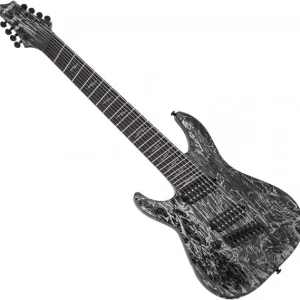 Speciale Aanbieding Schecter C-8 Multiscale Silver Mountain LH - silver mountain