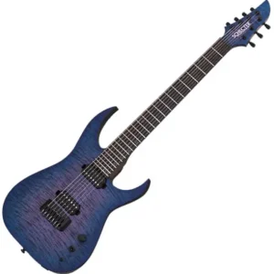 Schecter Keith Merrow KM-7 MK-III Pro USA - blue crimson pearl Betrouwbaar