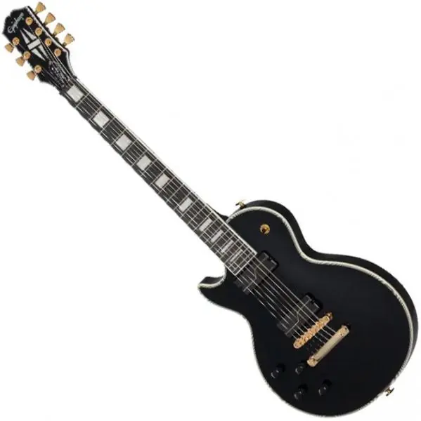 Epiphone Matt Heafy Les Paul Custom Origins 7-String LH - ebony Betrouwbaar