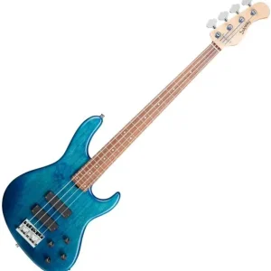 Sadowsky MetroLine 24-Fret Modern Bass, Alder, 4-String (Germany, MOR) - blue transparent satin Seizoensaanbieding