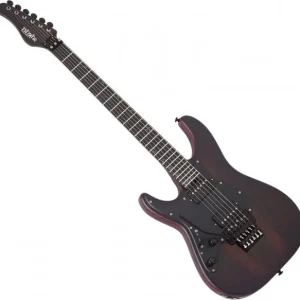 Gereduceerde Prijs Schecter Sun Valley Super Shredder Exotic Ziricote LH - natural