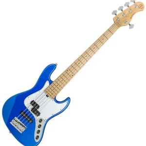 Sadowsky MetroExpress 21-Fret Hybrid P/J Bass 5 (MN) - ocean blue metallic Veilige Betaling