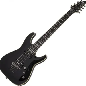 Gecertificeerd Schecter C-7 Blackjack - black