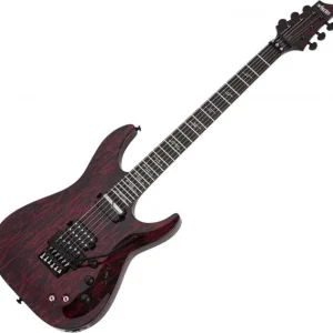 Schecter C-1 FR S Silver Mountain - blood moon Uitverkoop