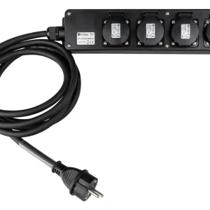 Hilec MULTISOCKET4PRO-G-3M stroomverdeeldoos Beperkt Aanbod