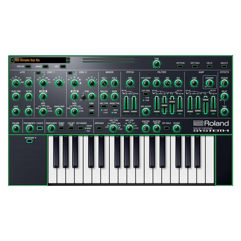 Koop Online Roland System-1 PLUG-OUT Synthesizer