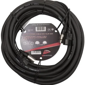 Hilec AUDIO COMBI CABLE IEC/XLR-10M Beste Prijs