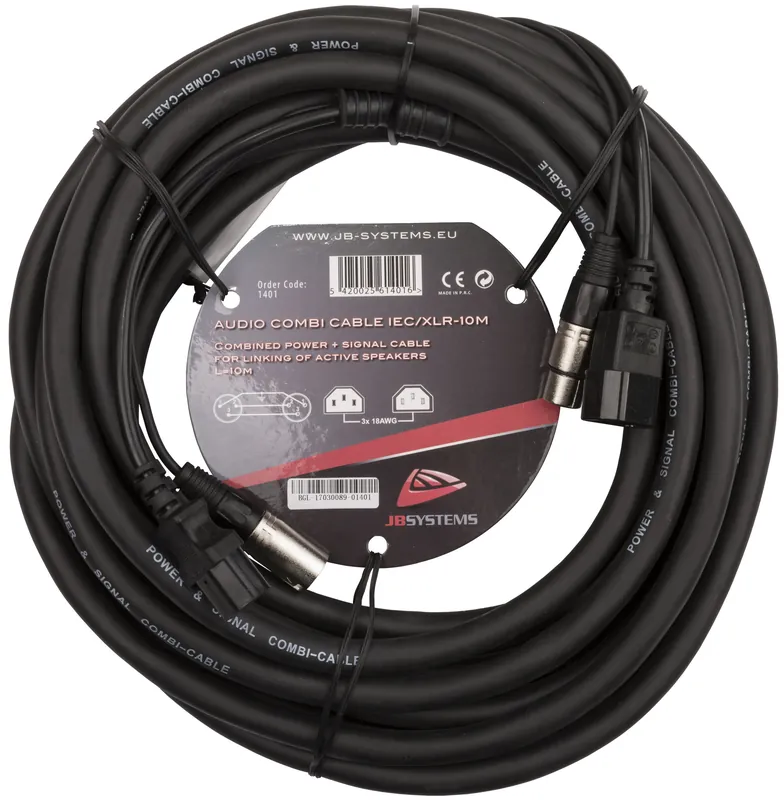 Hilec AUDIO COMBI CABLE IEC/XLR-10M Beste Prijs