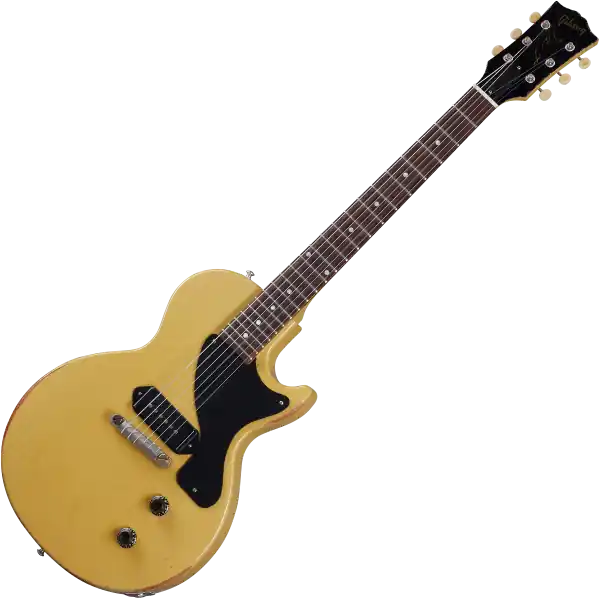 Gibson Custom Shop Murphy Lab 1957 Les Paul Junior Single Cut Reissue - heavy aged tv yellow Lage Kosten
