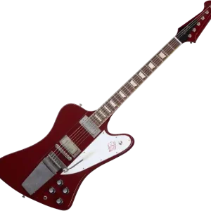 Gibson Custom Shop 1963 Firebird V With Maestro Vibrola - murphy lab light aged cardinal red Gratis Retour