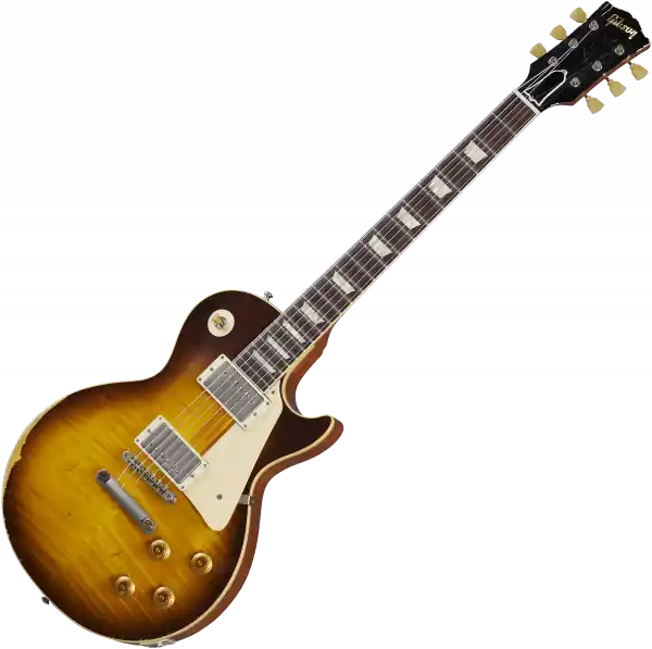 Lage Kosten Gibson Custom Shop Murphy Lab 1959 Les Paul Standard Reissue - ultra heavy aged kindred burst