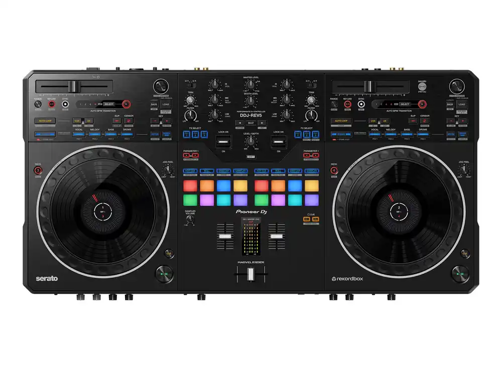 Pioneer DJ DDJ-REV5 2-kanaals dj-controller Merkproduct
