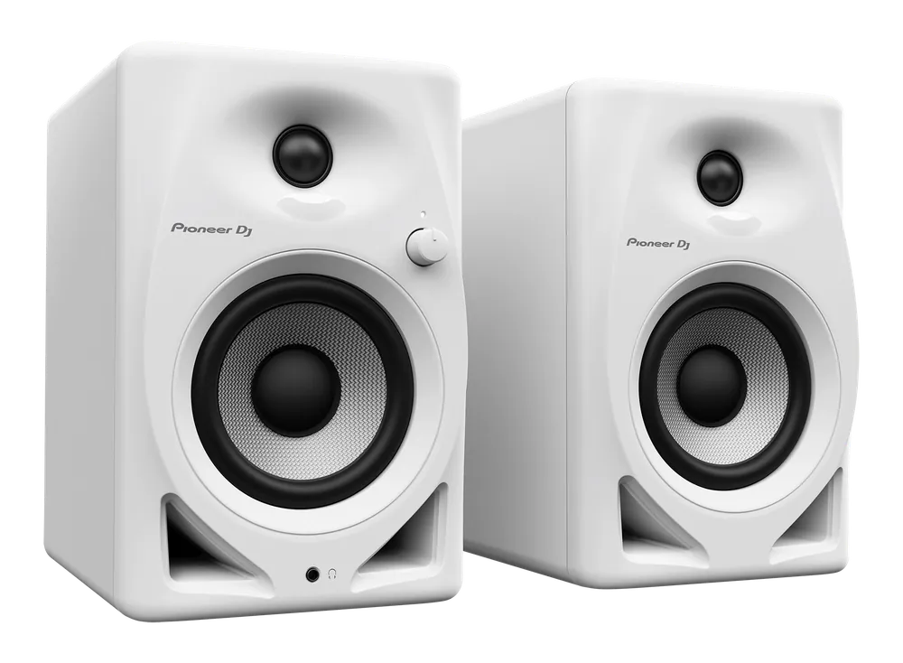 Pioneer DJ DM-40D desktopmonitorsysteem wit Direct Beschikbaar