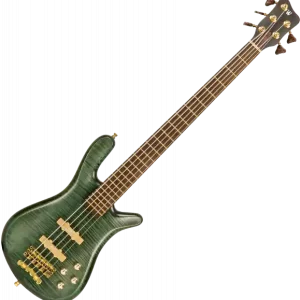 Warwick Custom Shop Streamer LX 5-String Ltd - petrol green trans satin Beperkt Aanbod