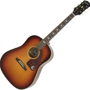 Epiphone USA Texan - vintage sunburst Populair