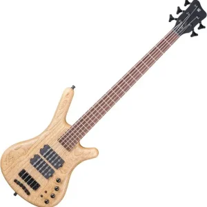 Warwick Teambuilt Pro Series Corvette $$ 5-String - natural transparent satin Gratis Retour