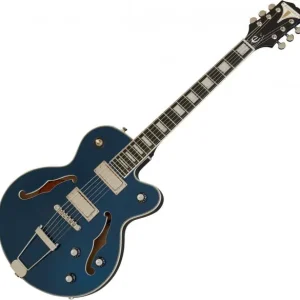 Betaalbaar Epiphone Uptown Kat ES - sapphire blue metallic