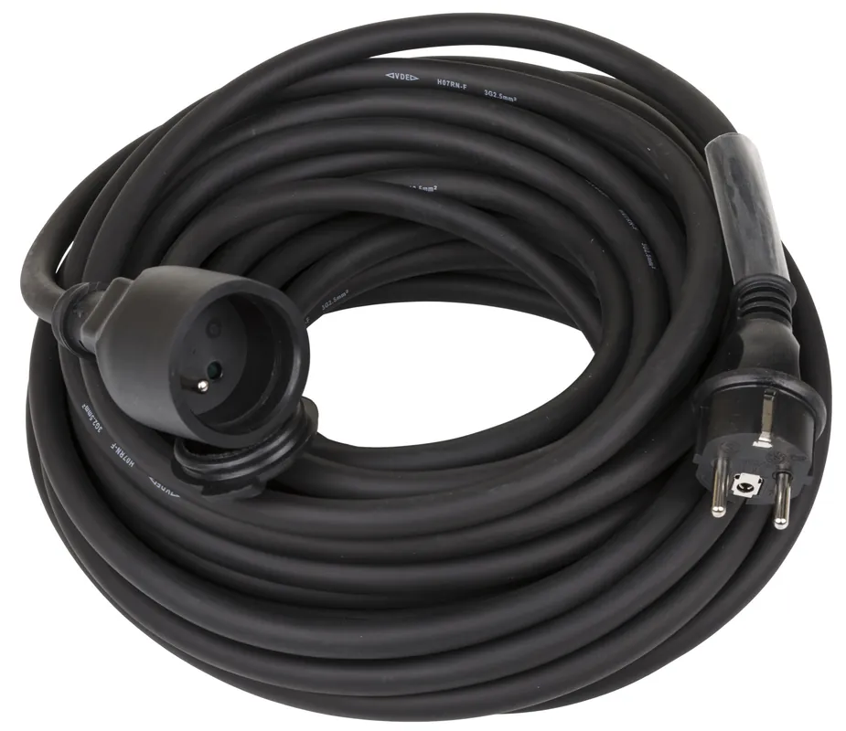Snelle Levering Hilec POWERCABLE-3G2,5-20M-F Stroomverlengkabel