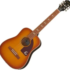 Koop Vandaag Epiphone Lil' Tex Travel Outfit +Bag - faded cherry