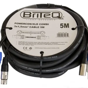 Beperkt Aanbod Hilec POWERCON/XLR COMBI 3x1,5mm² CABLE5M