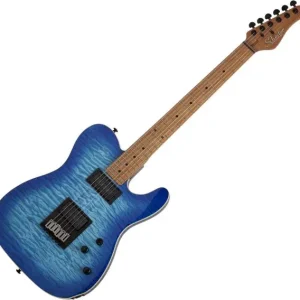 Schecter PT Pro - trans blue burst Meest Verkocht