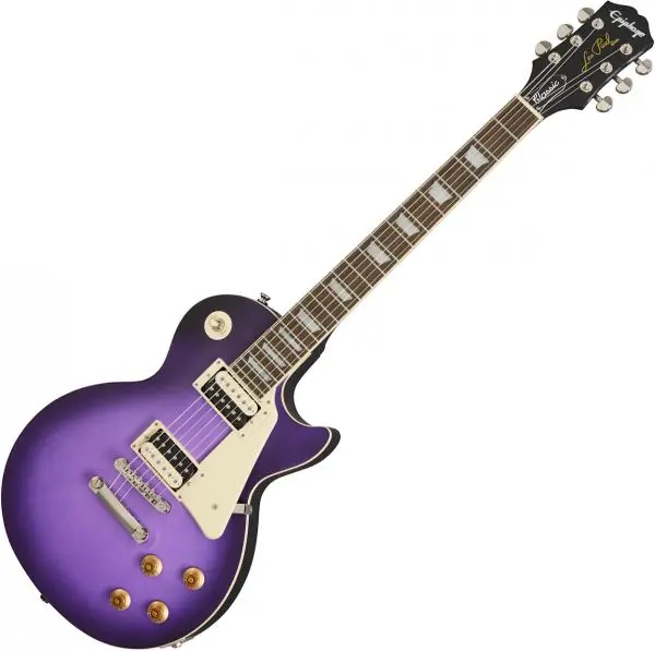 Epiphone Les Paul Classic Modern - worn purple Betrouwbaar