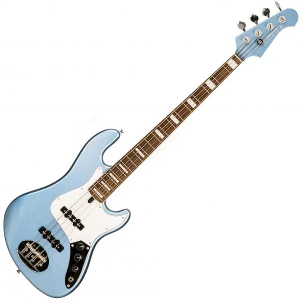 Lakland Skyline Daryl Jones DJ-4 (LAU) - lake placid blue metallic Flitsaanbieding