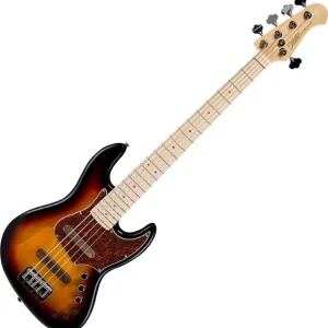 Voordeelprijs Xotic ProVintage XJPRO-1 5-String - 3 tone burst