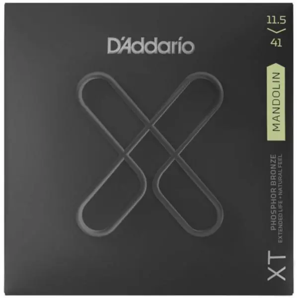 D'addario XTM11541 Mandolin Phosphor Bronze 11.5-41 - snarenset Uitverkoop