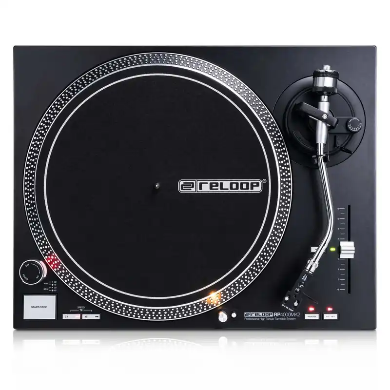 Koop Vandaag Reloop RP-4000MK2 Kwarts-aangedreven DJ-draaitafel