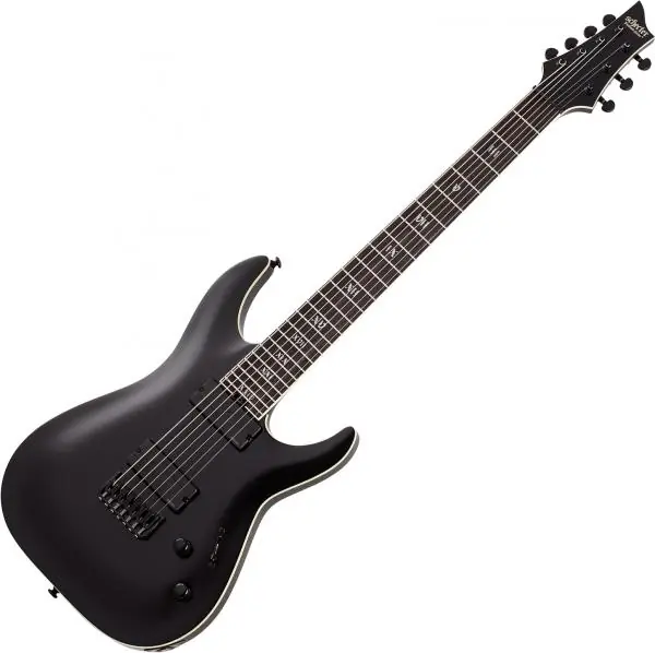 Schecter C-7 SLS Evil Twin - satin black Alleen Vandaag