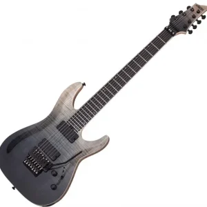 Schecter C-7 FR SLS Elite - black fade burst Weekendaanbieding