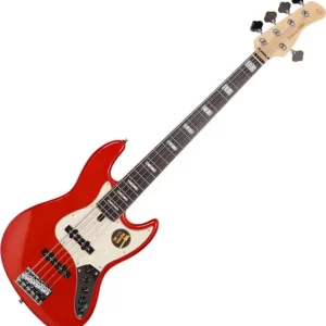 Koopje Sire Marcus Miller V7 Alder 5ST 5-String (2nd Gen) - bright metallic red