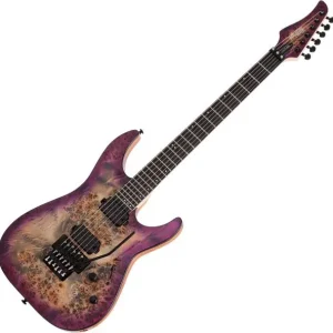 Op = Op Schecter C-6 Pro FR - aurora burst