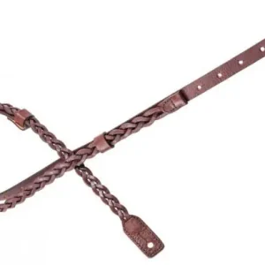 Premium Righton straps Ukulele Strap Plait - Brown