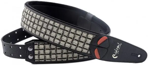 Righton straps Vegan Mojo Checker Guitar Strap Weekendaanbieding