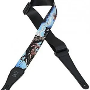 Veilige Betaling Levy's MPNZ2-006 Zombie Polyester Guitar Strap