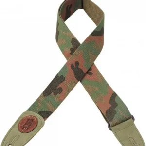 Speciale Aanbieding Levy's MSSC8-CAM Cotton Guitar Strap