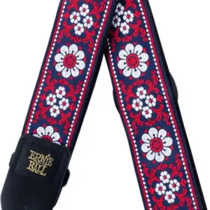 Direct Beschikbaar Ernie ball Jacquard Guitar Strap - Midnight Blossom