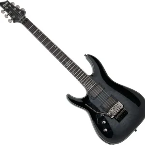 Schecter Hellraiser Hybrid C-1 FR Gaucher - trans. black burst Veilige Betaling
