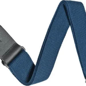 Populair D'addario 50CT03 Woven Cotton Guitar Strap - Blue