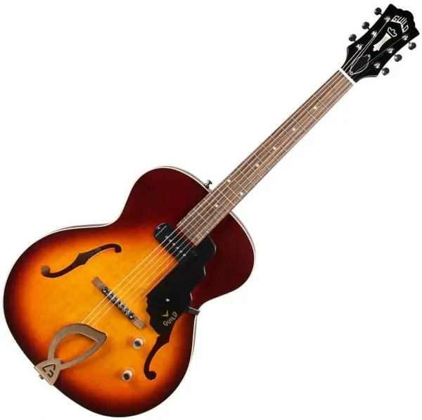 Favoriet Guild T-50 Slim Newark - vintage sunburst